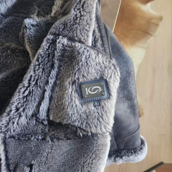 Shearling Bomber Jacket - Picture 9 of 16